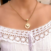 Colar Lady - Banhadoa a Ouro - 45cm